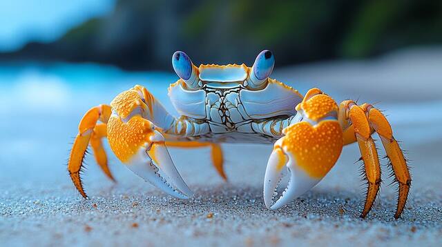 Ghost Crab, an artwork on view at Hair Studio & Gallery