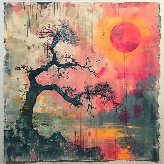 Dye Transfer Study, an artwork on view at Hair Studio & Gallery
