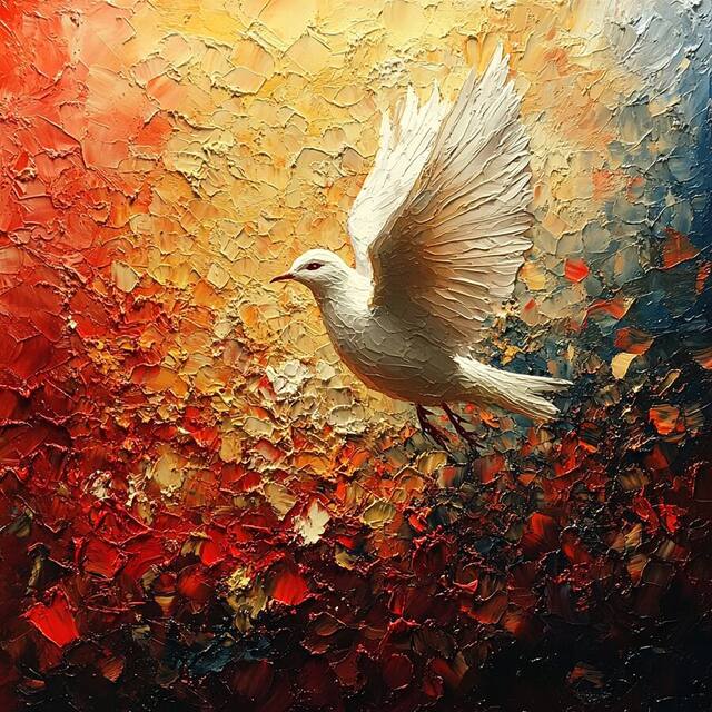 If There Were Peace, an artwork on view at Hair Studio & Gallery