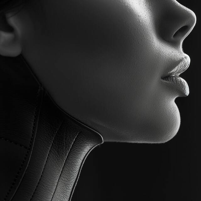 Profile Study, an artwork on view at Hair Studio & Gallery