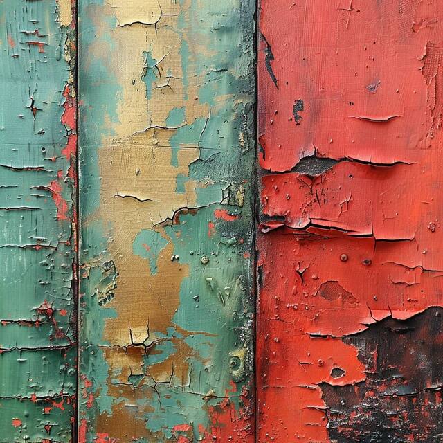 Weathered Panel II, an artwork on view at Hair Studio & Gallery