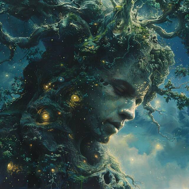 The Ancient One, an artwork on view at Hair Studio & Gallery